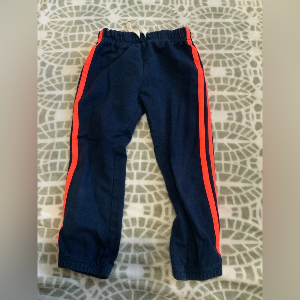 Carters boys sweatpants,3t,blue/orange